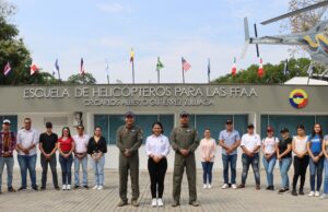 FUNCIONARIOS DE LA ALCALDIA DE MELGAR VISITAN INSTALACIONES DEL COMANDO AÉREO DE COMBATE No. 4